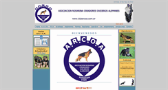 Desktop Screenshot of clubarcoa.com.ar